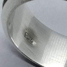 Load image into Gallery viewer, Sterling Silver Spinner Ring Polished Flat Band Handmade Men 5mm / 9mm Size 6~14