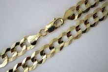 Load image into Gallery viewer, 10K Solid Gold Cuban Link Necklace Chain for Men Women 3mm~10mm Size 16"~30"