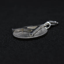Load image into Gallery viewer, 925 Sterling Silver 26-Alphabet Easygoing Handwriting Initial Pendant with Clasp