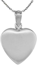 Load image into Gallery viewer, 3/4inch Sterling Silver Hummingbird Locket for 2 Photo with/out Chain 16-24 inch
