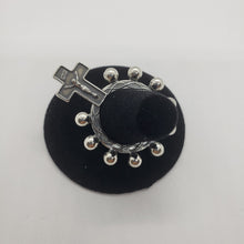 Load image into Gallery viewer, 925 Sterling Silver Rosary Ring One Mystery Single Decade Ring Rosary