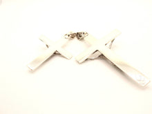 Load image into Gallery viewer, 925 Sterling Silver Simple Flat Crucifix Cross Pendant