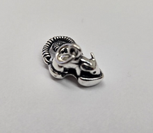 Load image into Gallery viewer, 925 Sterling Silver Eating Opossum Charm Pendant Antique Finish 3/4 (19mm) Inch