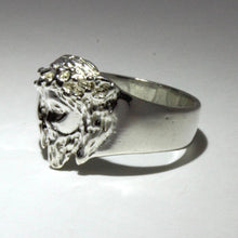 Load image into Gallery viewer, 925 Sterling Silver Jesus Christ Crown of Thorns Diamond Cut Finish Ring
