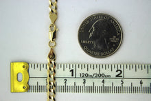 Load image into Gallery viewer, 14K Solid Gold Cuban Link Chain Necklace Bracelet Men Women 4.5mm Sizes 7"~30"