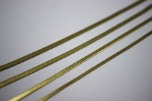 Load image into Gallery viewer, 10K Solid Yellow Gold High Polish Herringbone Chain Necklace 2.5mm-4mm 16"-24"