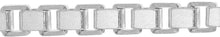 Load image into Gallery viewer, Sterling Silver Italian Heavy BOX Chain Bracelets 4.6mm Mirror Cut Square 7" 8"