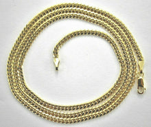 Load image into Gallery viewer, 10K Solid Yellow Gold Miami Cuban Link Chain Necklace Width 2.5mm Size 18"~30"