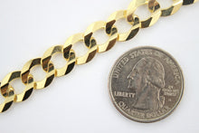 Load image into Gallery viewer, 10K Authentic Solid Yellow Gold Cuban Curb Chain Men Women 10mm Size 20"~30"