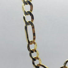 Load image into Gallery viewer, Authentic 14K Solid Gold Figaro Link Chain Men Women 7mm~8.5mm Necklace 7"~30"