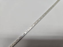Load image into Gallery viewer, 925 Sterling Silver 5-Row Flexible Italian Riccio Bracelet 5mm 7" to 18"