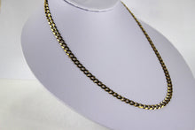 Load image into Gallery viewer, 14K SOLID GOLD Cuban Link Chain Necklace Bracelet for Men Women 5.0mm 7"~9" 18~30"