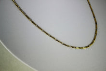 Load image into Gallery viewer, 10K REAL YELLOW GOLD 2mm Figaro Chain Pendant Necklace Bracelet 16"~26"