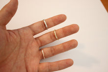 Load image into Gallery viewer, 14K Yellow White Rose Gold Eternity Endless Ring Band for Everyone