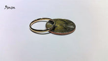 Load image into Gallery viewer, 10K Solid Yellow Gold Wedding Band Men Women 2mm ~ 6mm Size 5 ~ 13 Free Engraving