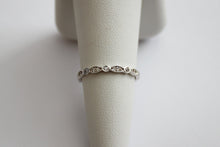 Load image into Gallery viewer, 14K Yellow White Rose Gold Eternity Endless Ring Band with CZ for Women Ladies Girls