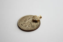 Load image into Gallery viewer, 14K Yellow Gold Heart CZ Set Pendant Earrings Box Chain Necklace