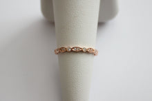 Load image into Gallery viewer, 14K Yellow White Rose Gold Eternity Endless Ring Band with CZ for Women Ladies Girls