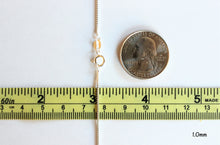 Load image into Gallery viewer, 925 Sterling Silver Box Chain Necklace Men Women 0.7mm ~ 4.6mm