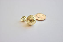 Load image into Gallery viewer, 10K Yellow Gold Basketball Football Charm Pendant