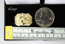 Load image into Gallery viewer, 10k Solid Yellow Gold Nugget Style Ring