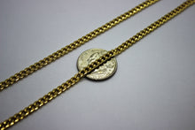 Load image into Gallery viewer, 10K Yellow Gold 2.2mm-9.5mm Hollow Miami Cuban Chain Necklace Bracelet 7"- 30"