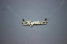 Load image into Gallery viewer, 10K Solid Yellow Gold Personalized Custom Name Pendant Charm Cross with/without chain
