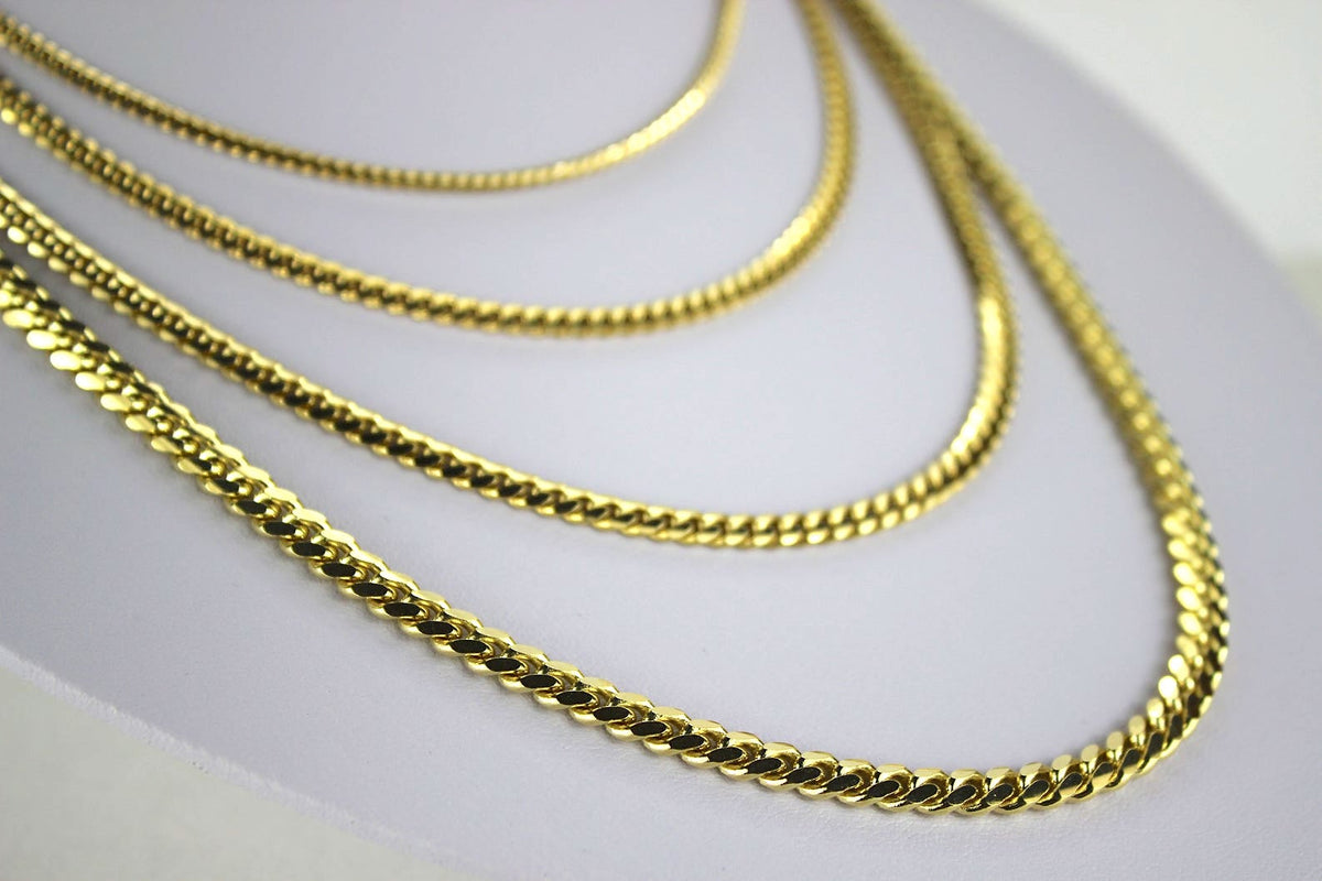 Miami Cuban Link Chain - 6mm - Gold | Lirys Jewelry Yellow / 10kt Gold / 18