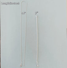 Load image into Gallery viewer, Sterling Silver Snake Chain Necklaces &amp; Bracelets Width 0.9-3mm Length 7-30 Inch
