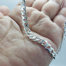 Load image into Gallery viewer, .925 Sterling Silver Cuban Curb Link Chain Necklace 1mm~13mm Men Women 16"~40"
