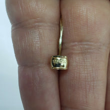 Load image into Gallery viewer, 10K Yellow Solid Gold Round Last Supper Diamond Cut Pendant Charm 3 sizes
