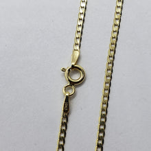 Load image into Gallery viewer, 10K Yellow Gold Solid Cuban Link Chain Curb Necklace Width 1.8mm Length 16"~30"
