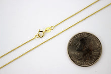 Load image into Gallery viewer, Authentic 10K Solid Yellow Gold Handmade Personalized Name Pendant w/out Rolo
