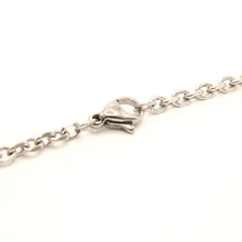 Load image into Gallery viewer, Stainless Steel Miniature Cable Link Chain Necklace 3mm Wide, Sizes 16-24 Inches
