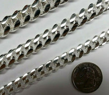 Load image into Gallery viewer, 925 Sterling Silver Miami Cuban Curb Men Link Chain 10mm~13mm 24" 26" 28" 30"
