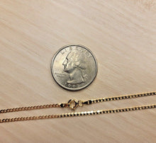 Load image into Gallery viewer, 10K Solid Yellow Gold Curb Cuban Link Chain Necklace Lobster Lock 2mm 16"~30"
