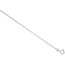 Load image into Gallery viewer, 925 Sterling Silver Fine Thin Twisted Box Chain Bracelet Necklace 1mm 7" to 30"
