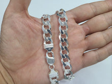 Load image into Gallery viewer, .925 Sterling Silver Cuban Curb Link Chain Necklace 1mm~13mm Men Women 16"~40"
