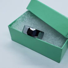 Load image into Gallery viewer, Tungsten Carbide 8mm Faceted Dome Wedding Band Ring Octagon Patterns Size 5~14
