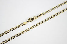 Load image into Gallery viewer, 10K Solid Yellow Gold Mariner Anchor Link Chain Necklace 3mm Men Women 16"~30"
