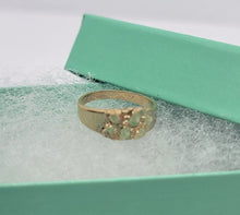 Load image into Gallery viewer, 10K Yellow Gold Baby Nugget Ring for Baby Kids Children Women Size 1 -7 Sizable
