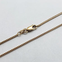 Load image into Gallery viewer, 14K Solid Rose Gold Franco Chain Necklace For Women 1mm Size 16" ~ 24"

