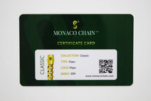 Load image into Gallery viewer, 10K Yellow Gold Miami Cuban Monaco Chain 6m - 9mm Necklace 16" - 30" Hollow
