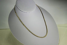Load image into Gallery viewer, 10K SOLID GOLD Cuban Chain Necklace for everyone 3.1mm/16"~30"
