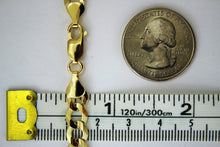 Load image into Gallery viewer, 14K Solid Gold Cuban Link Chain Necklace Bracelet Men Women 7mm All Sizes 8"~30"
