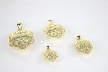 Load image into Gallery viewer, 10K Yellow Gold Lion Head Pendant [4 Sizes]

