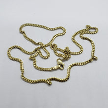 Load image into Gallery viewer, 14K Solid Yellow Gold Miami Cuban Link Chain Necklace Width 2.5mm Size 16"~30"
