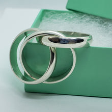 Load image into Gallery viewer, Sterling Silver Rolling Domed Band Ring for Men Women 5mm Handmade Size 6 to 14
