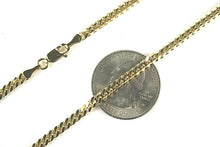 Load image into Gallery viewer, 14K SOLID Yellow Gold Miami Cuban Link Chain Necklace for Everyone 3mm/18"-30"
