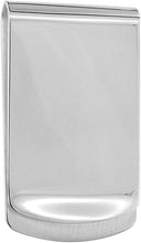 Load image into Gallery viewer, Sterling Silver Money Clip Plain Wide Closed Back Made in Italy 1 X 1 3/4 inch
